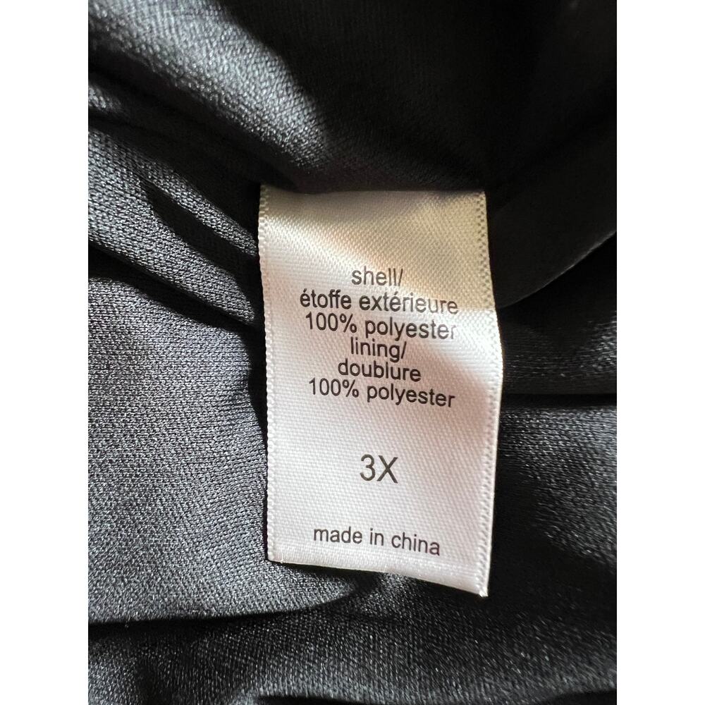 Flirty Wrap DRESS Mini Skater Maurices 3X 24W/26W Chiffon Ruffle Swing Lined NEW - Picture 10 of 10